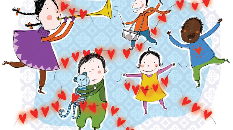 Samlinger for 1-3 åringer og utdeling av 4 årsbok!