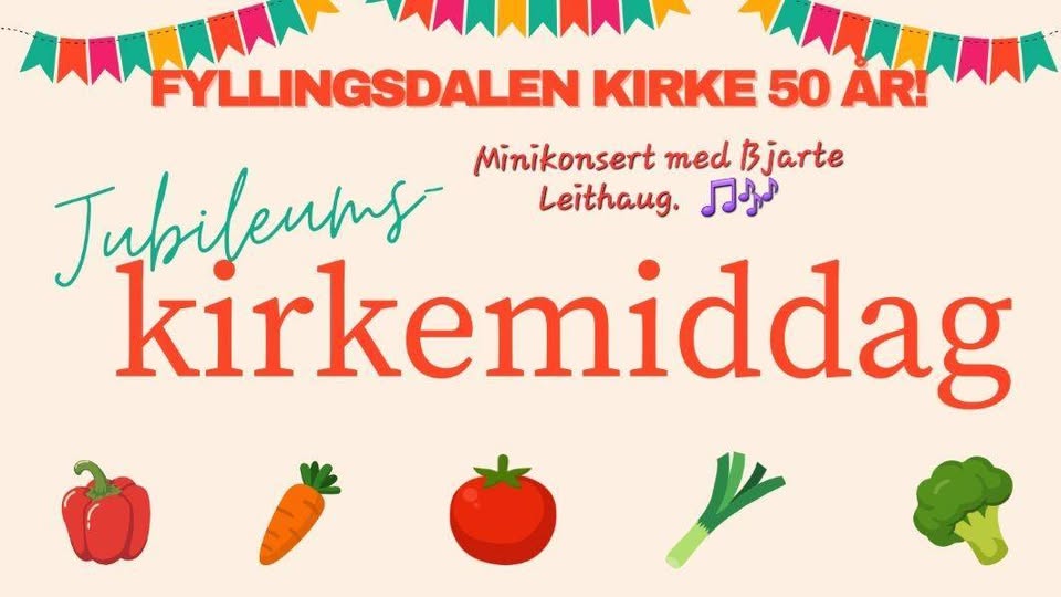 Jubileumskirkemiddag