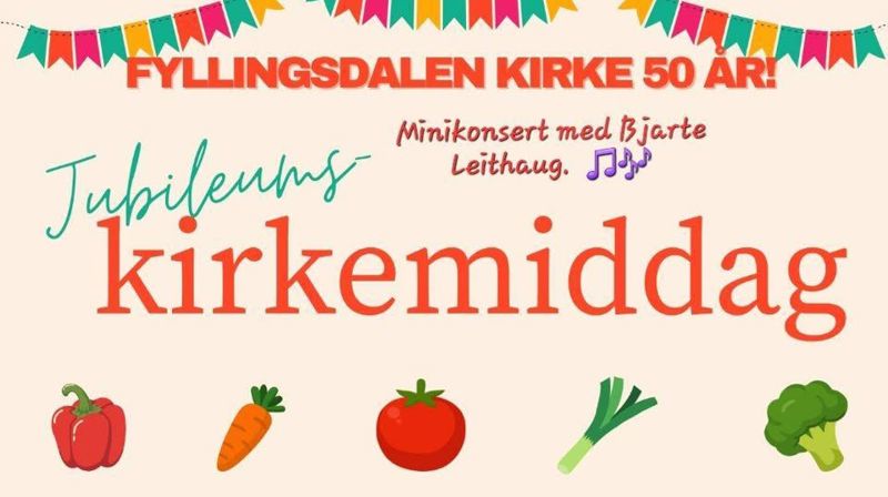 Jubileumskirkemiddag