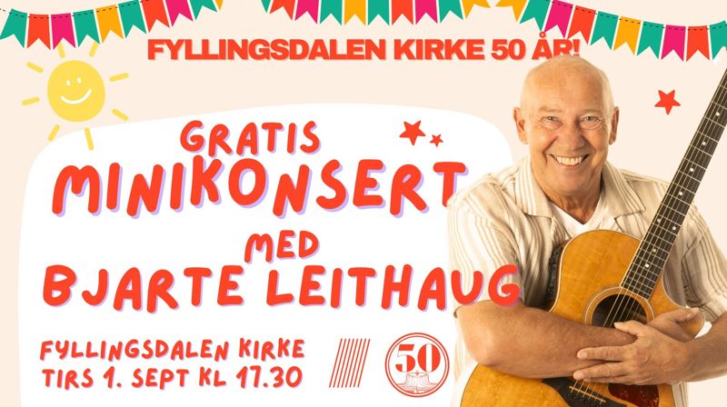 Minikonsert med Bjarte Leithaug