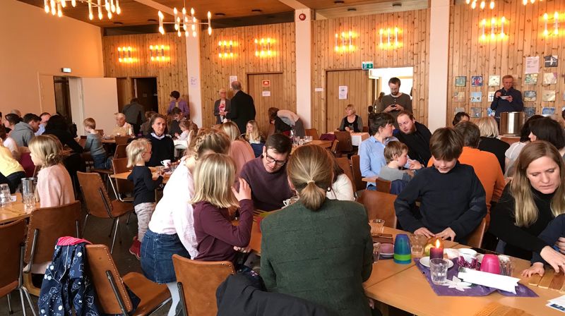 Glimrende basar-søndag i kirken