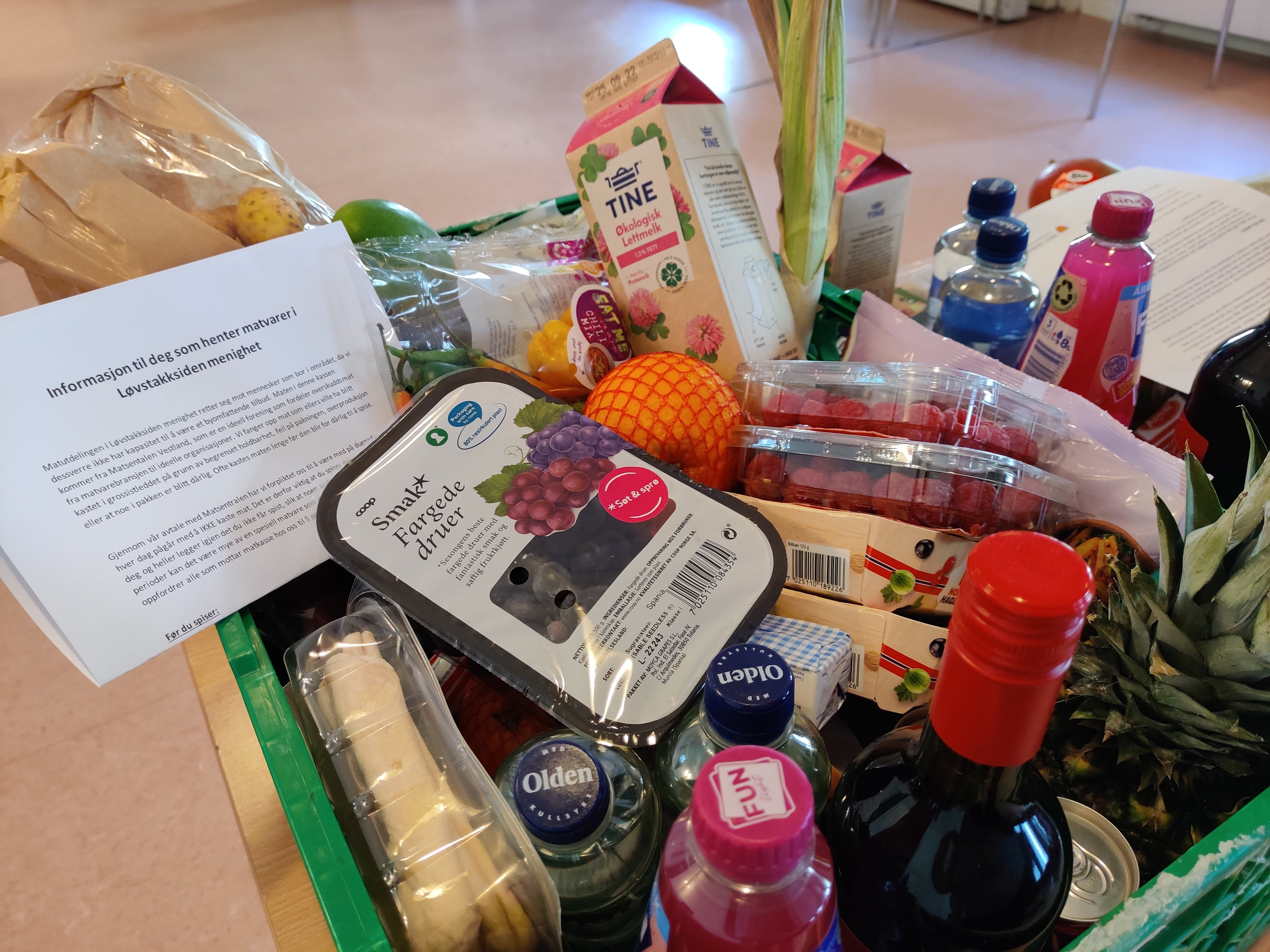 Ønsker du å motta matkasse?