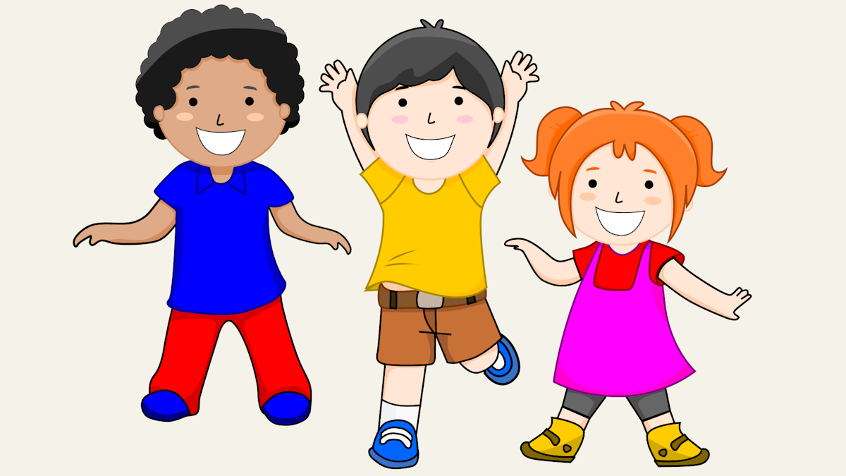 Glade og aktive barn