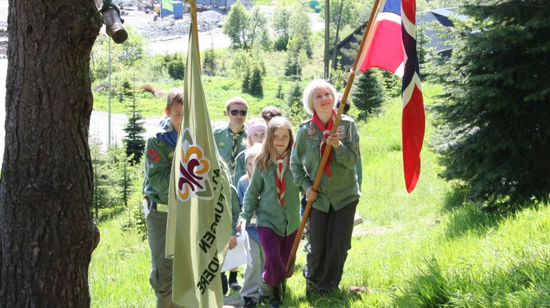 41. Bergen KFUK/KFUM-speidere