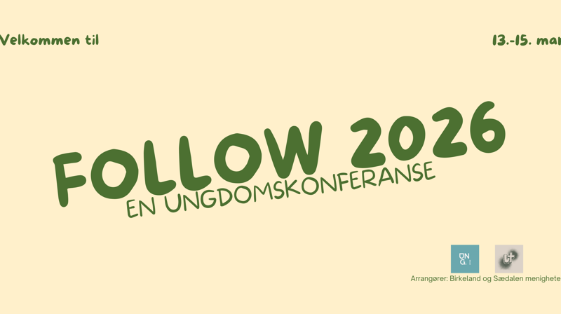 Follow 2026 - en ungdomskonferanse