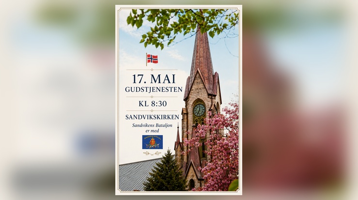 Gudstjeneste 17.mai
