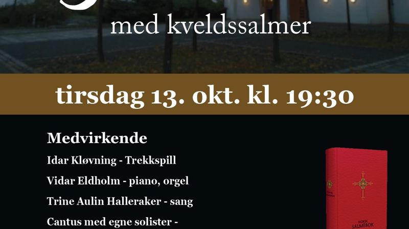 Salmekveld - med kveldssalmer