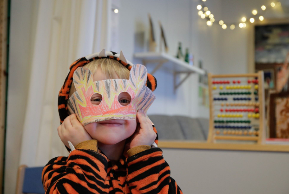 Fra karneval i Slettebakken menighetsbarnehage