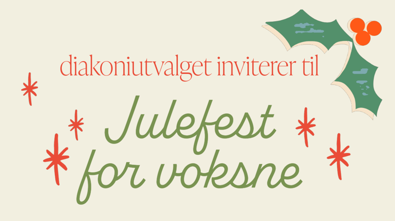 Velkommen til julefest for voksne!