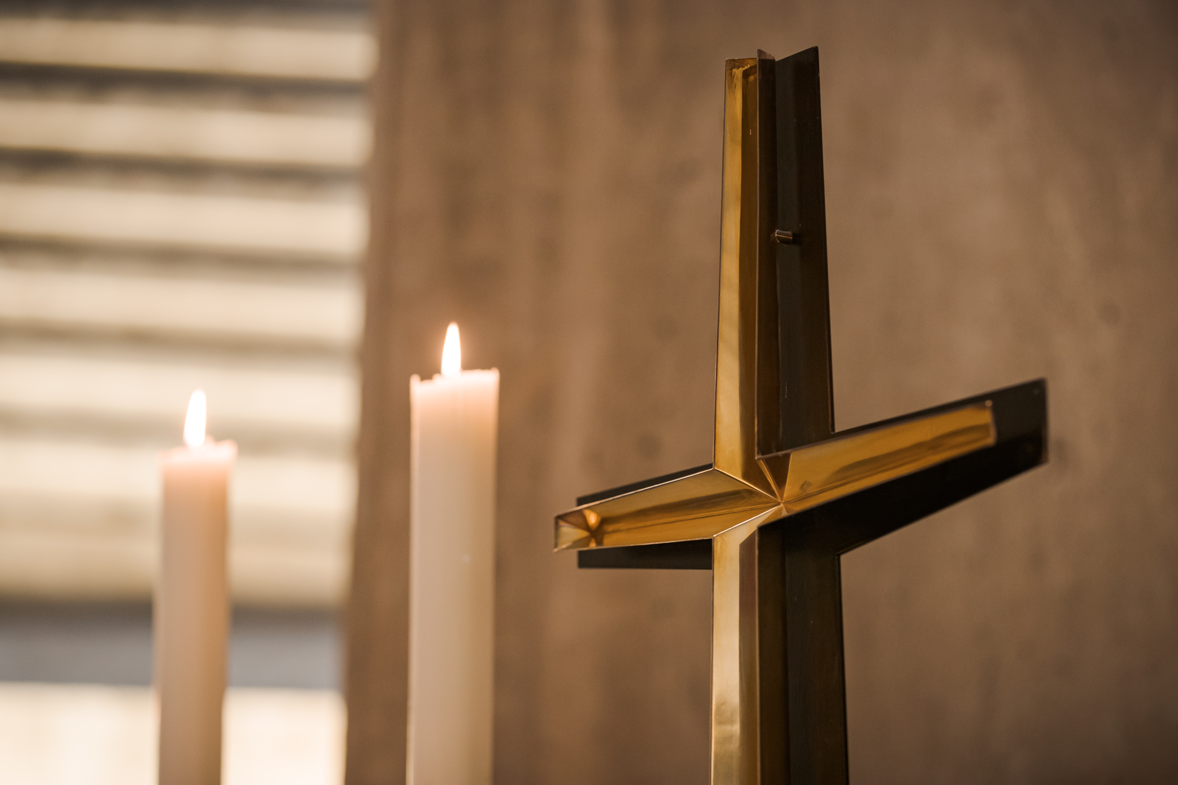 Alterkors i Slettebakken kirke. Foto: Lars Kristian Steen
