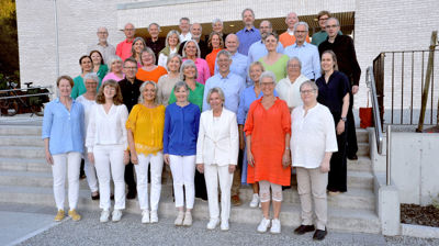 Sola Fide er klar for sommerkonsert. Bildet er fra fjorårets konsert i Sædalen. I år er konserten i Fridalen.