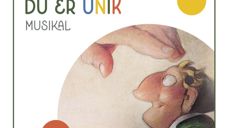 Utsnitt frå plakaten for musikalen Du er unik