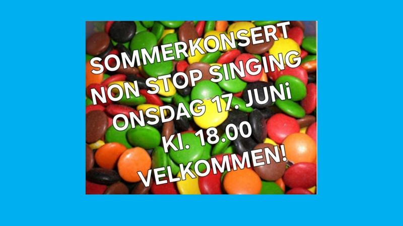 Sommarkonsert med Non Stop Singing