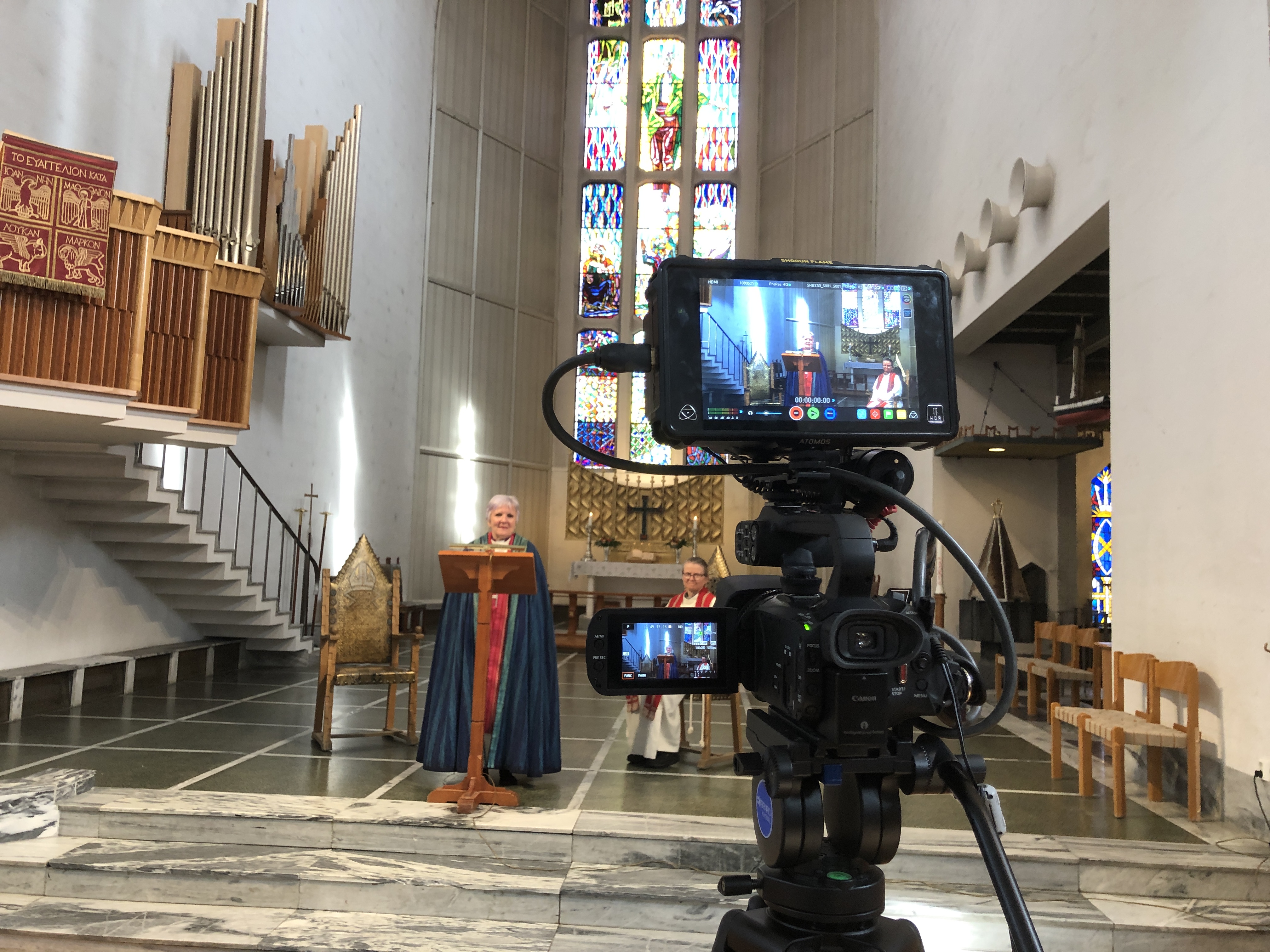 Illustrasjonsbilde av Biskop Ann Helen Jusnes fra tidligere opptak. Foto: Thomas Jentoft