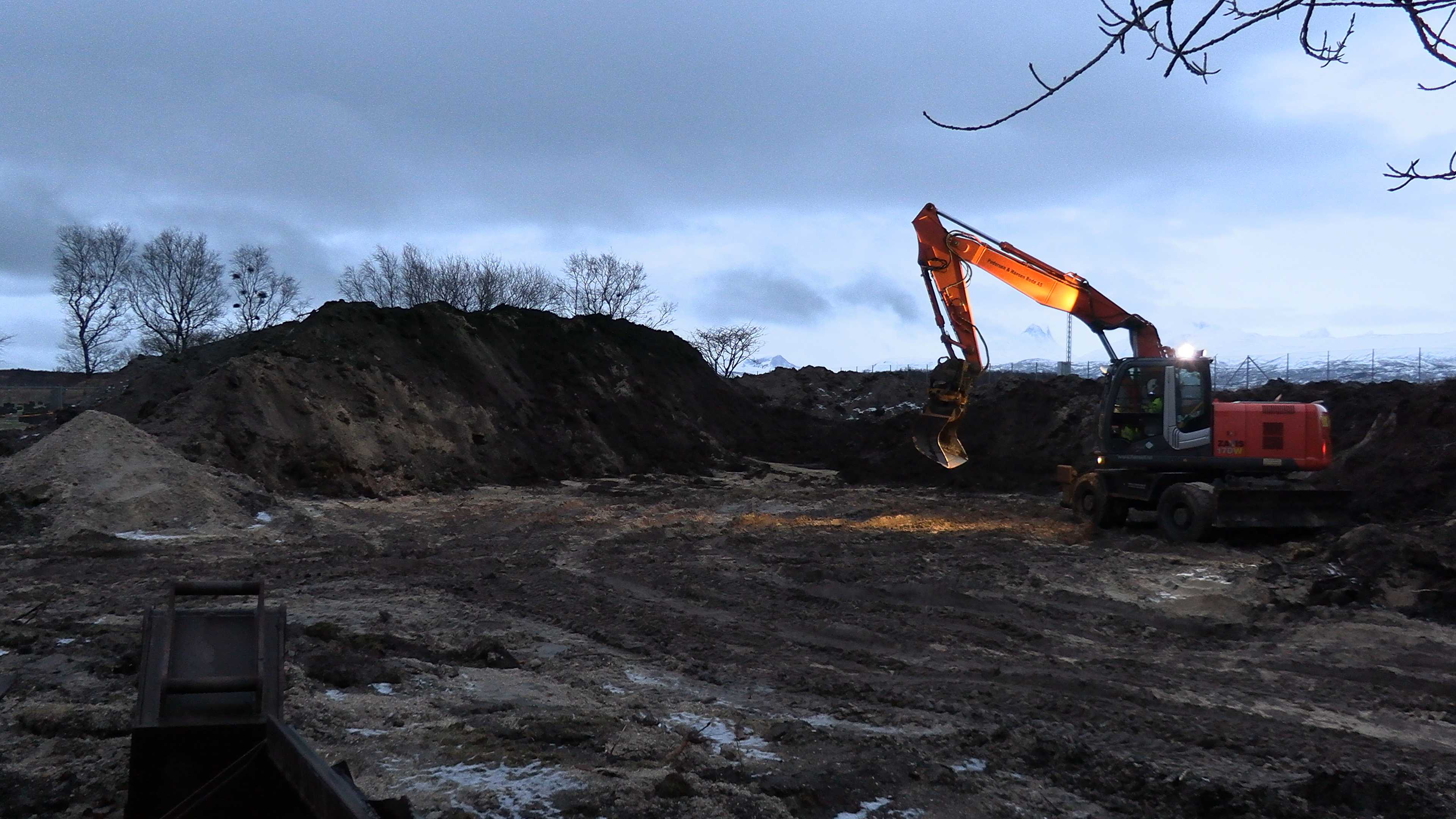 Rehabilitering av felt 1-26 på Bodø kirkegård.