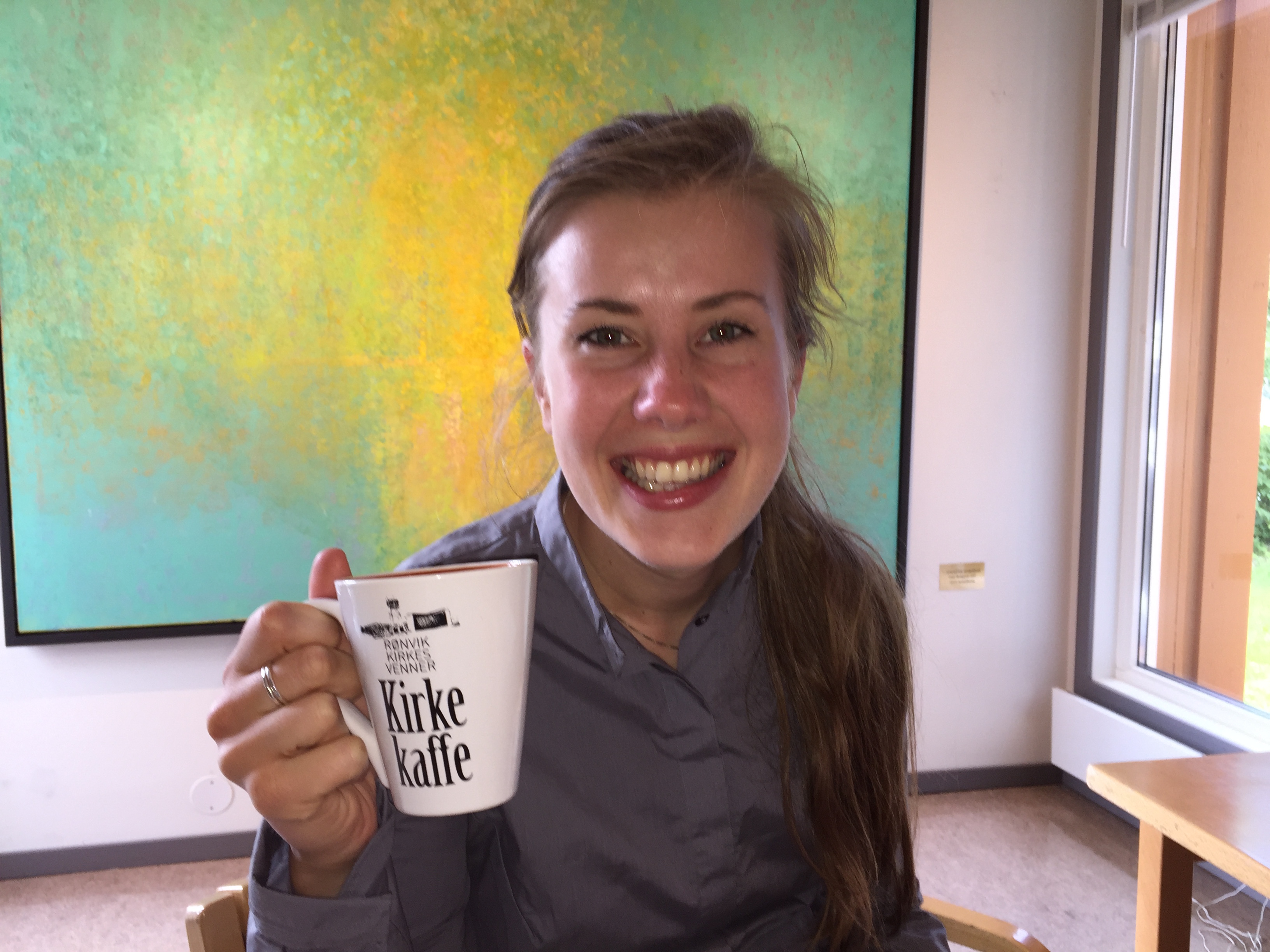 Kristin Jenssen, prestevikar som elsker kirkekaffe