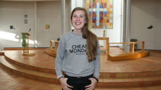 Kristin i Kirkerommet Foto: Kari karstensen