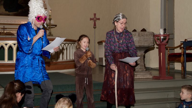 Karneval i Tangen kirke søndag 16. februar klokka 11-13.30.