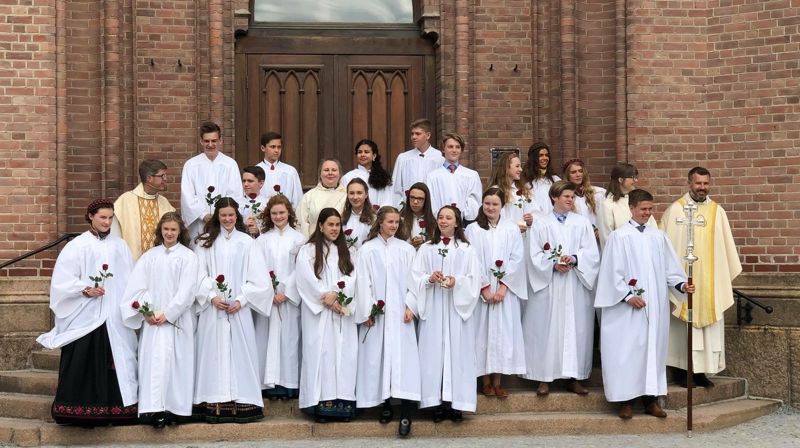 Konfirmant 2026 i Bragernes kirke