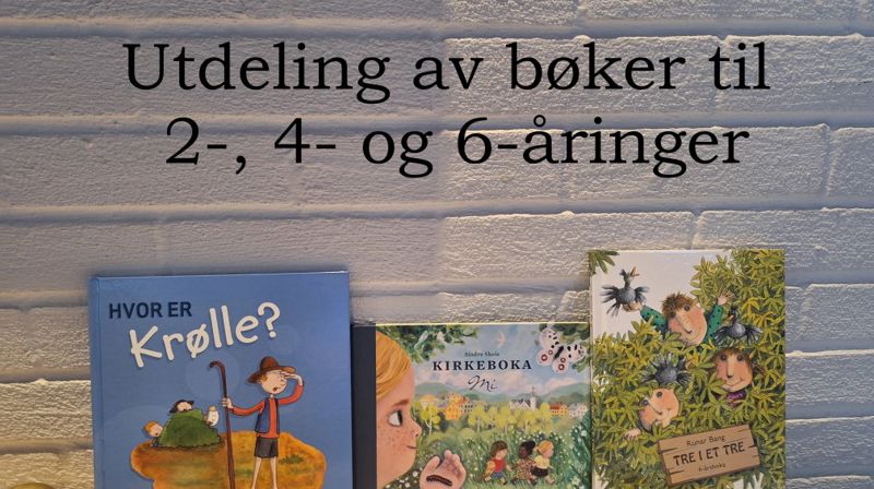 På søndag får barna bøker