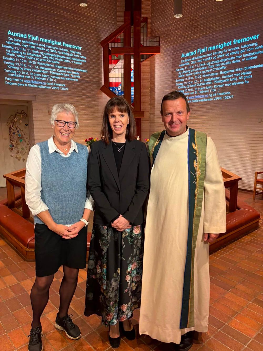 Eilin, Anette og Christoffer