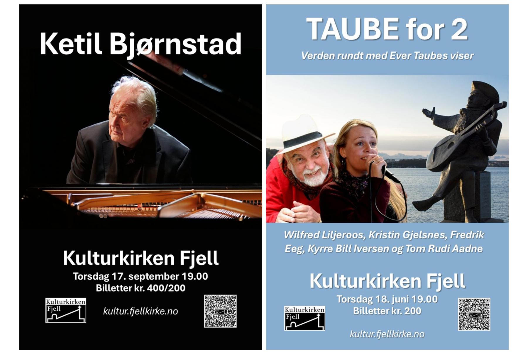 Plakater til kulturkveldene