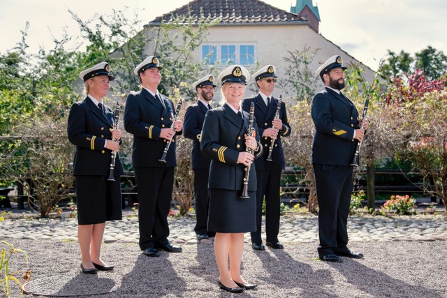 Marinemusikken besøker Kulturkirken Fjell