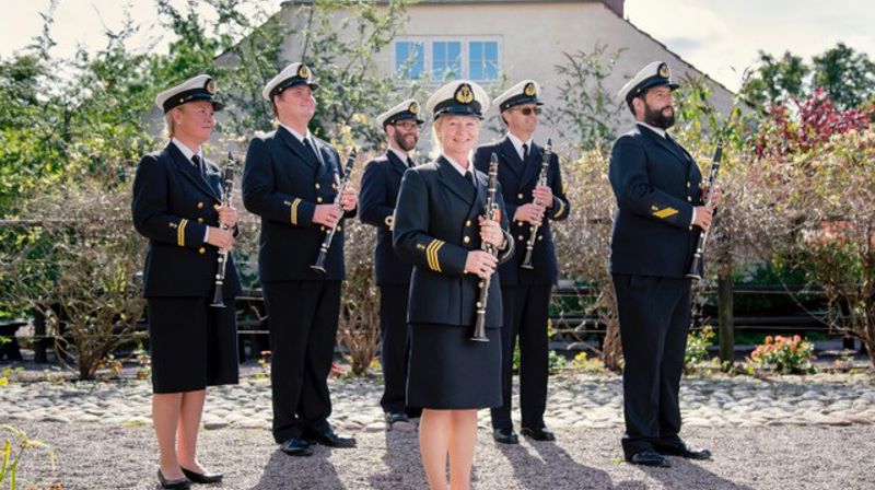 Marinemusikken besøker Kulturkirken Fjell