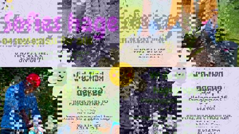 Planleggingsmøte i Sofies hage