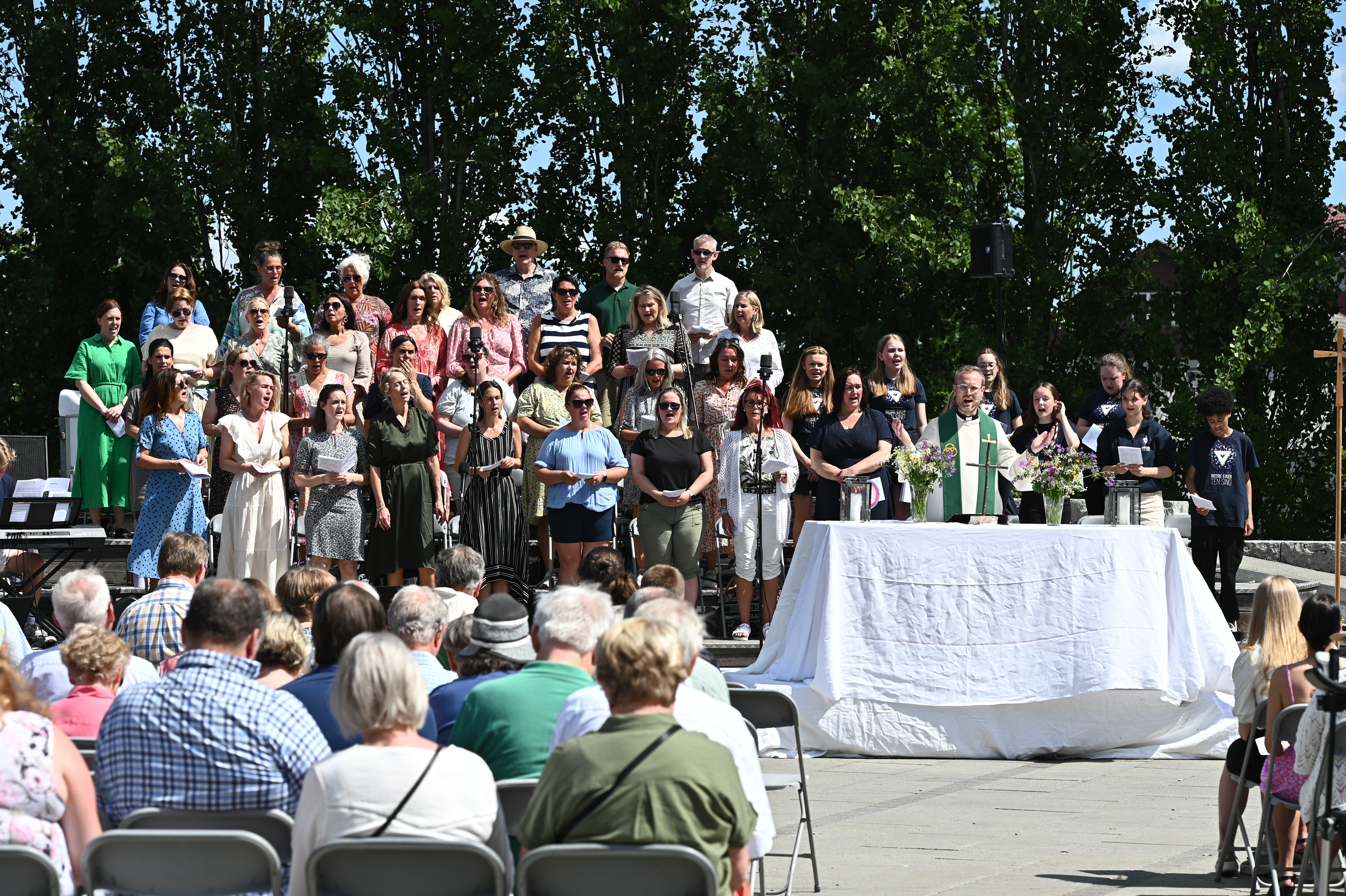 Bilde fra Torgmessa i 2023 - Foto: Svenn Ivar Skaarerverket