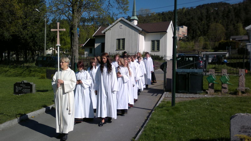 konfirmasjon illustrasjon