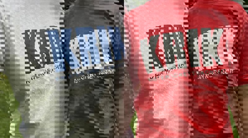 T-skjorter med KRIK-logo.