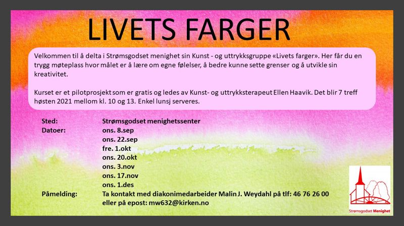 Pilotprosjekt: Livets farger