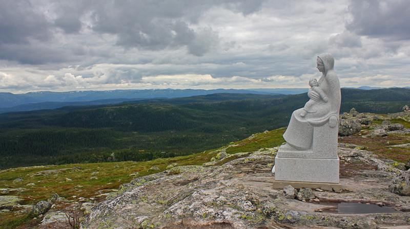 Pilegrimstur til Madonnaen i Sigdal