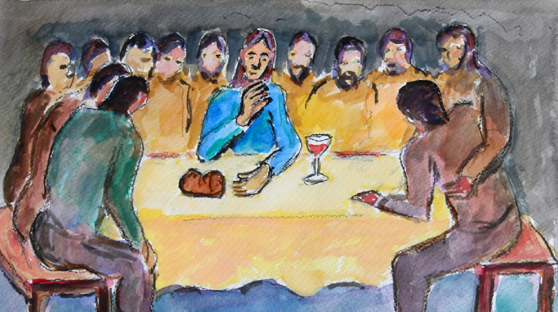 Skjærtorsdag i Strømsgodset kirke