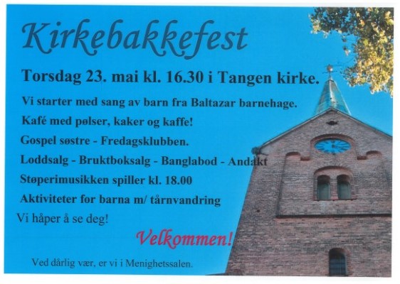 Kirkebakkefest 23. mai