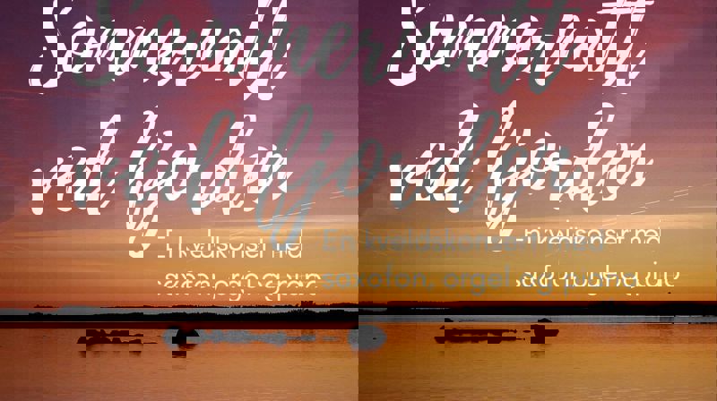 En sommernatt ved fjorden