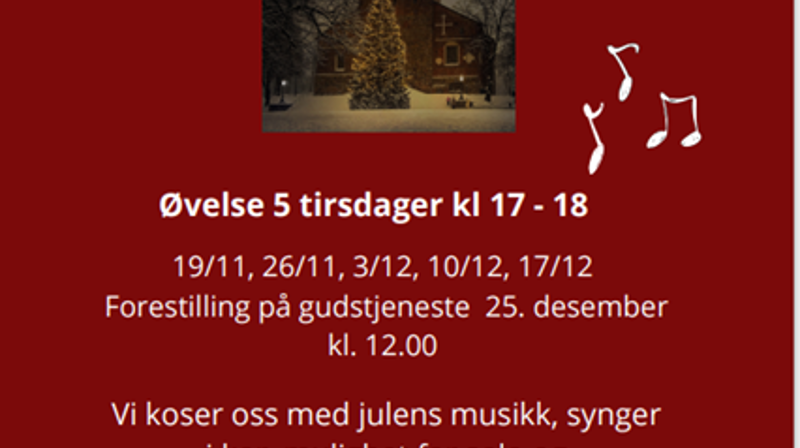 Bli med i prosjektkor!