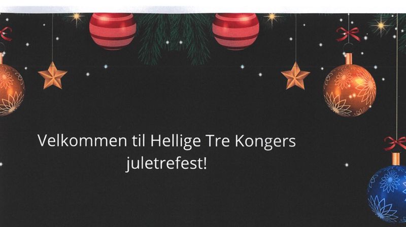 Hellig tre kongers juletrefest