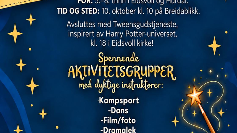 Tweensdag for 5-8. trinn