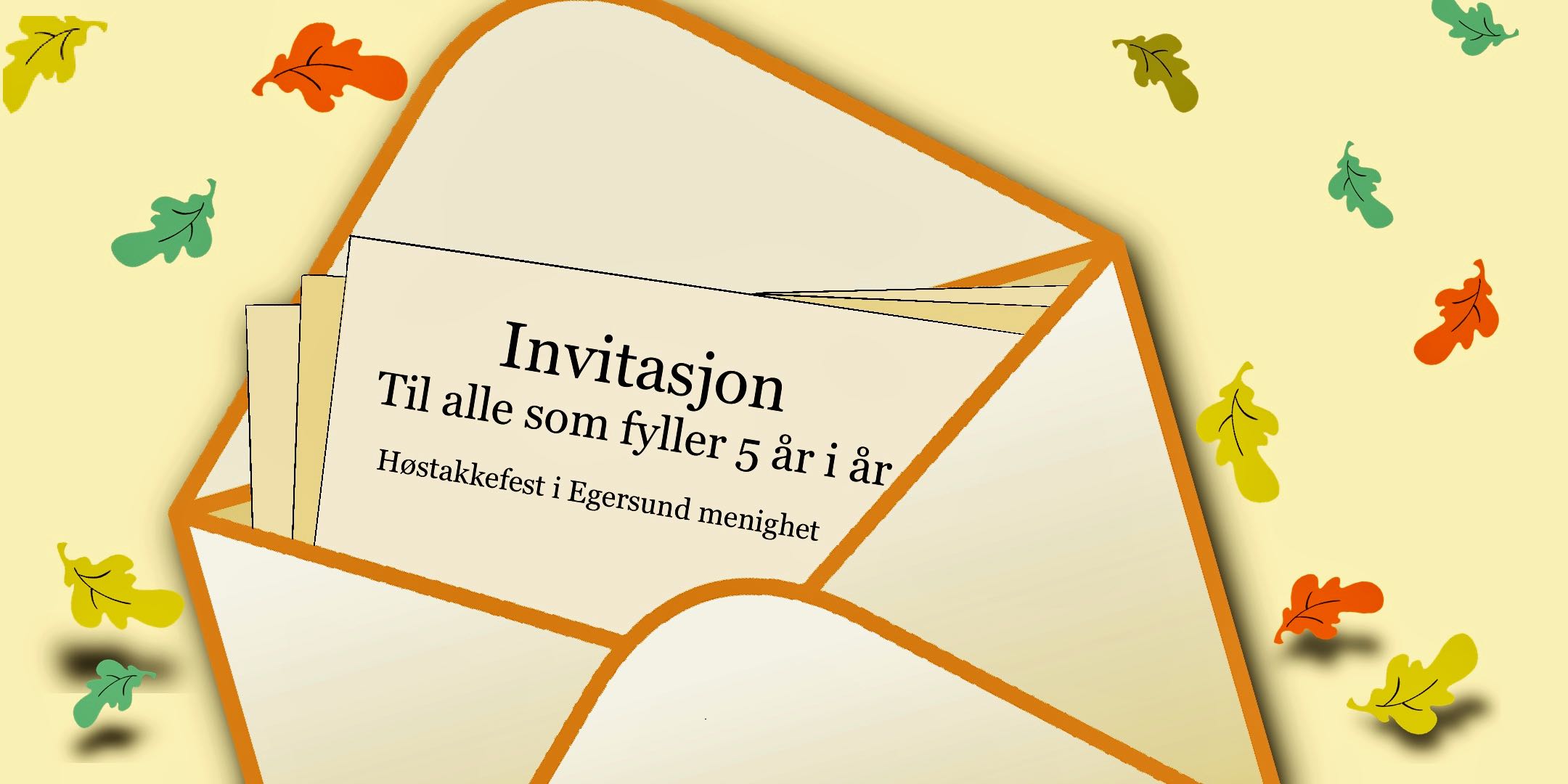 Til de som fyller 5 år i år! 