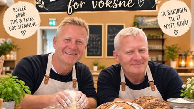 RETRO: bakeskole med Bjarte og Rune!