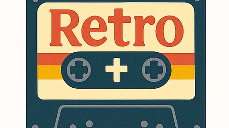 I år går vi helt retro...