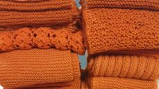 Fjorårets aksjon resulterte i omlag 70 skjerf fra og til innbyggerne i byen.