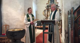 "Kirken i gamle dager" for femåringene.