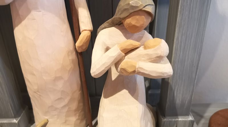 Modige Maria og Jesusbarnet // Foto: Jane Christin Siewartz Dahl