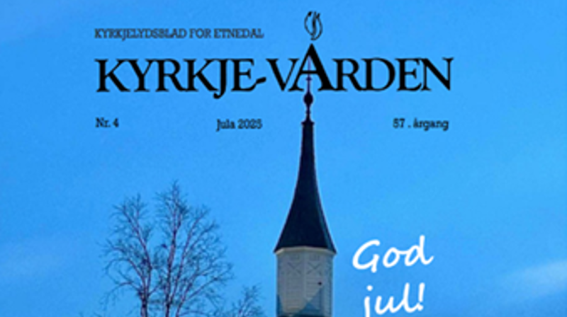 Forsiden av KyrkjeVarden