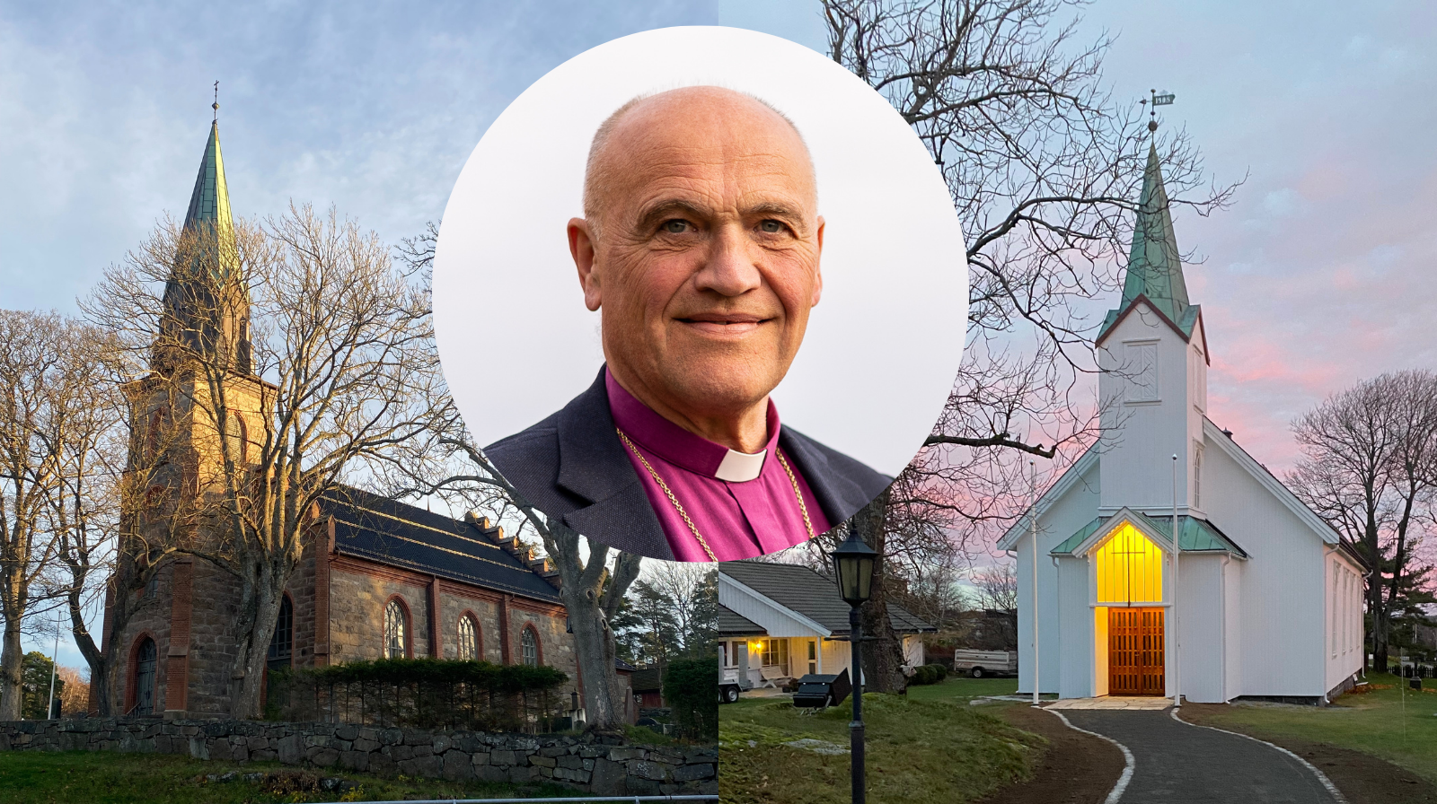 Biskopen kommer til Tjøme og Hvasser