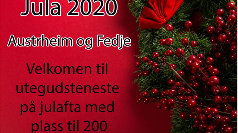 Utegudsteneste julafta kl. 14.30