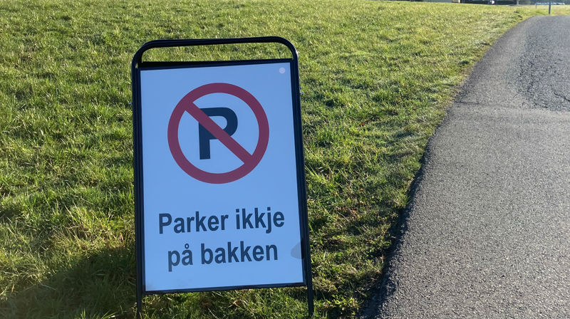 Parkering Fitjar kyrkje